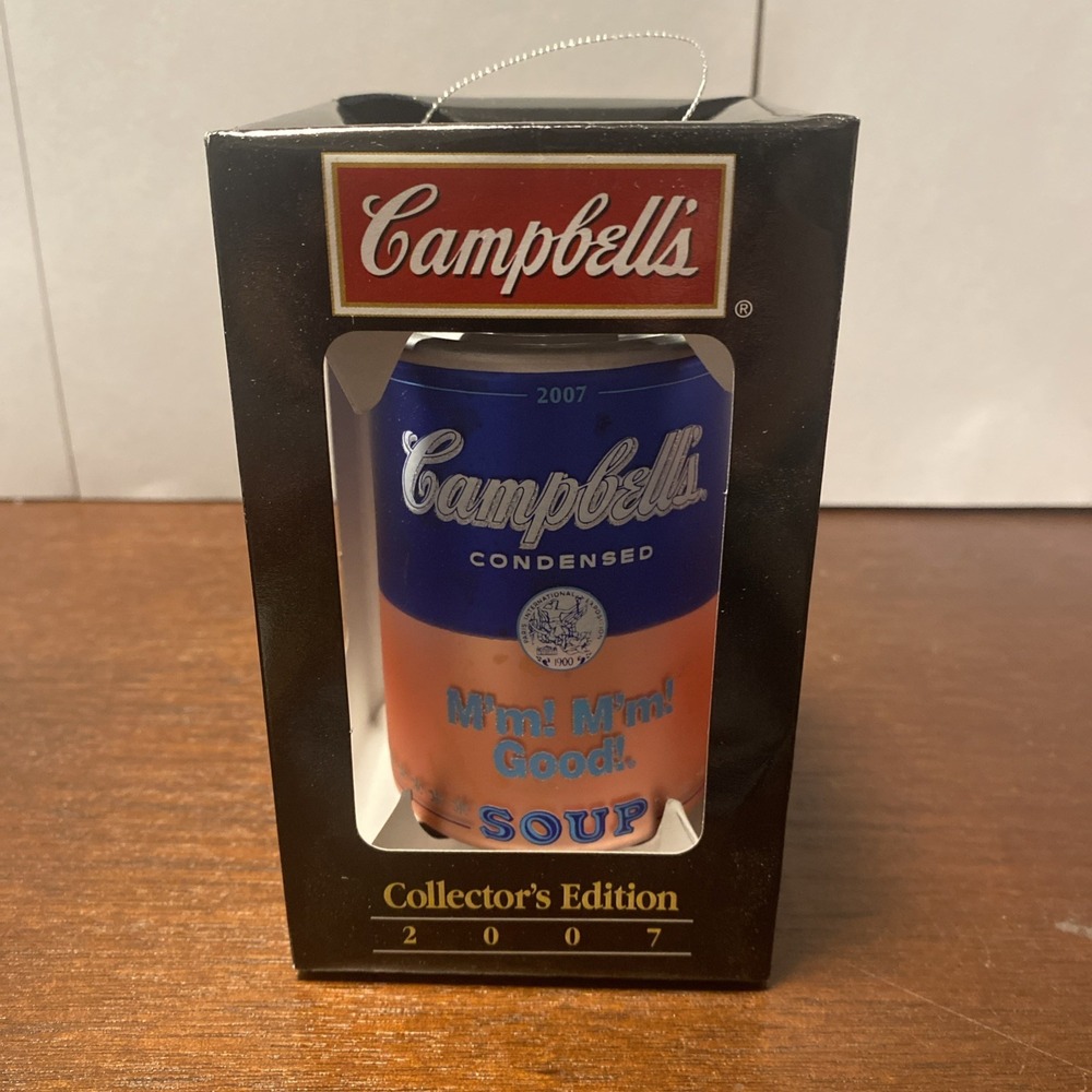 2007 Campbell 's Soup M'm! M'm! Good‎ Christmas Ornament Collector's Edition